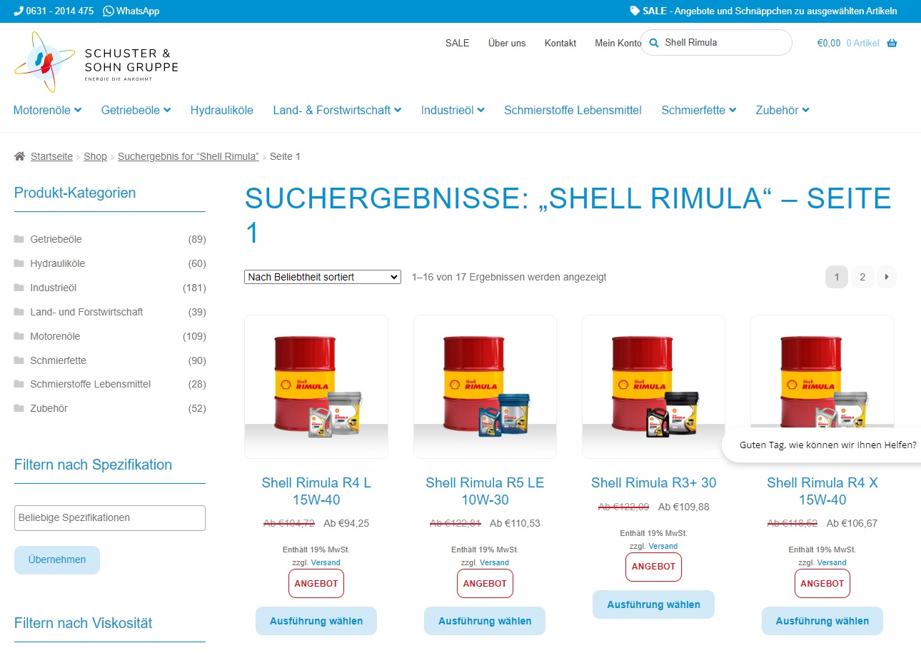 Shell Rimula Motor&ouml;le