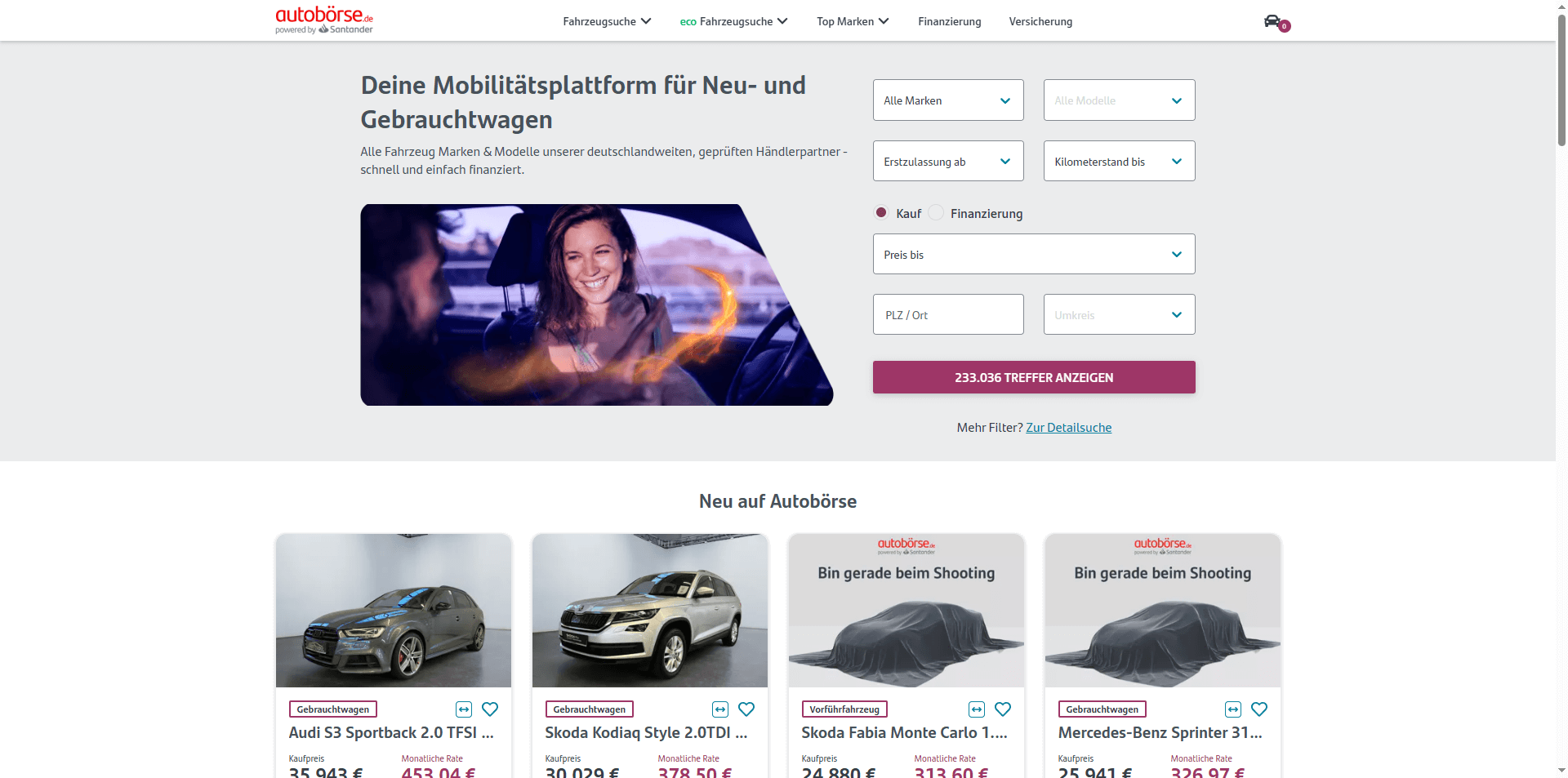 Autoboerse-Screenshot