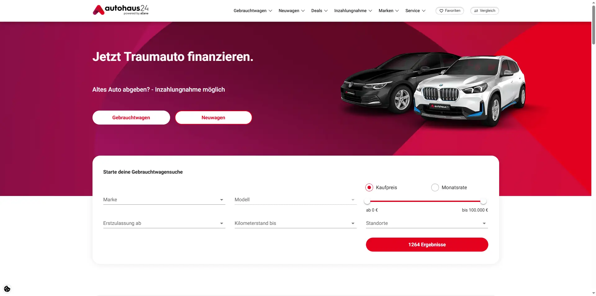 Autohaus24-Screenshot